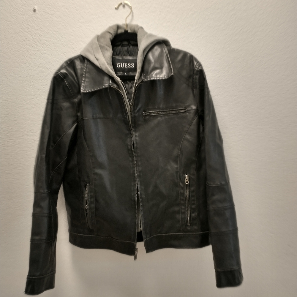 Guess  faux leather  jacket